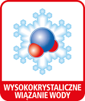 WYSOKOKRYSTALICZNE WIĄZANIE WODY