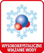 WYSOKOKRYSTALICZNE WIĄZANIE WODY